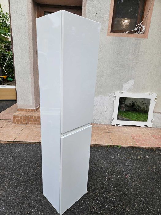 Pachet Mobilier/Sanitare Baie, Cada Freestanding, Baterie Cada Freestanding, Dulap, Oglinda