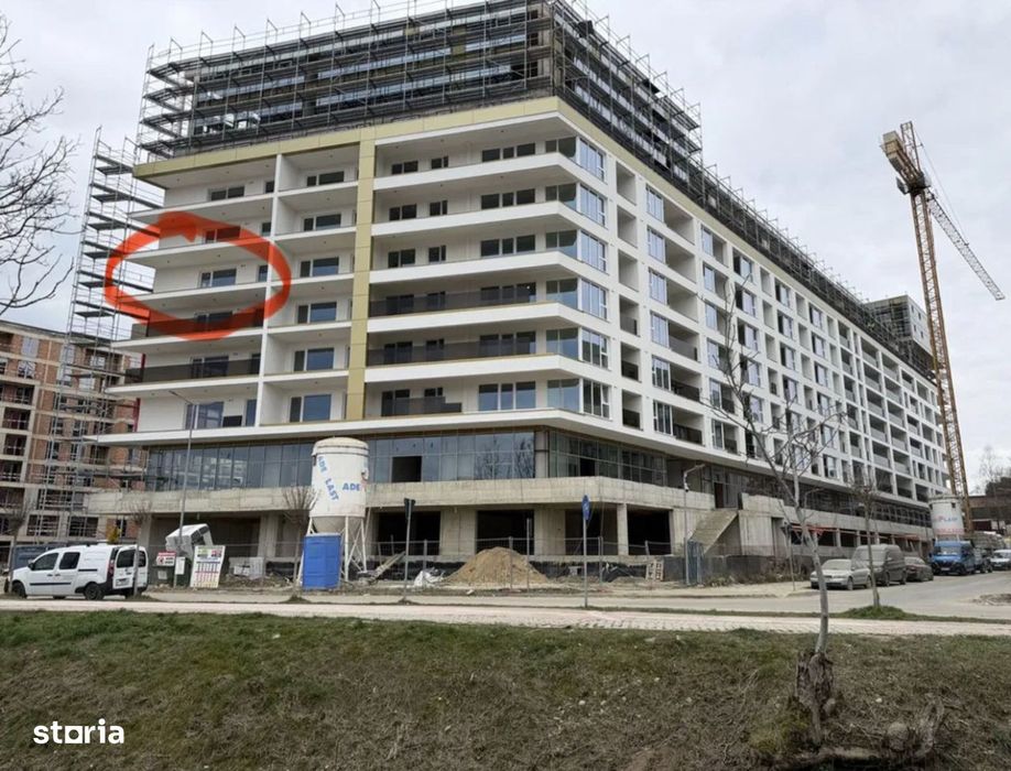 Apartament FINISAT de 58.80mp, cu vedere spre Baza Sportiva