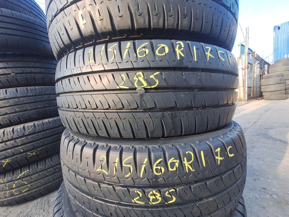 4 anvelope vara 215/60r17C Michelin Montaj Gratuit