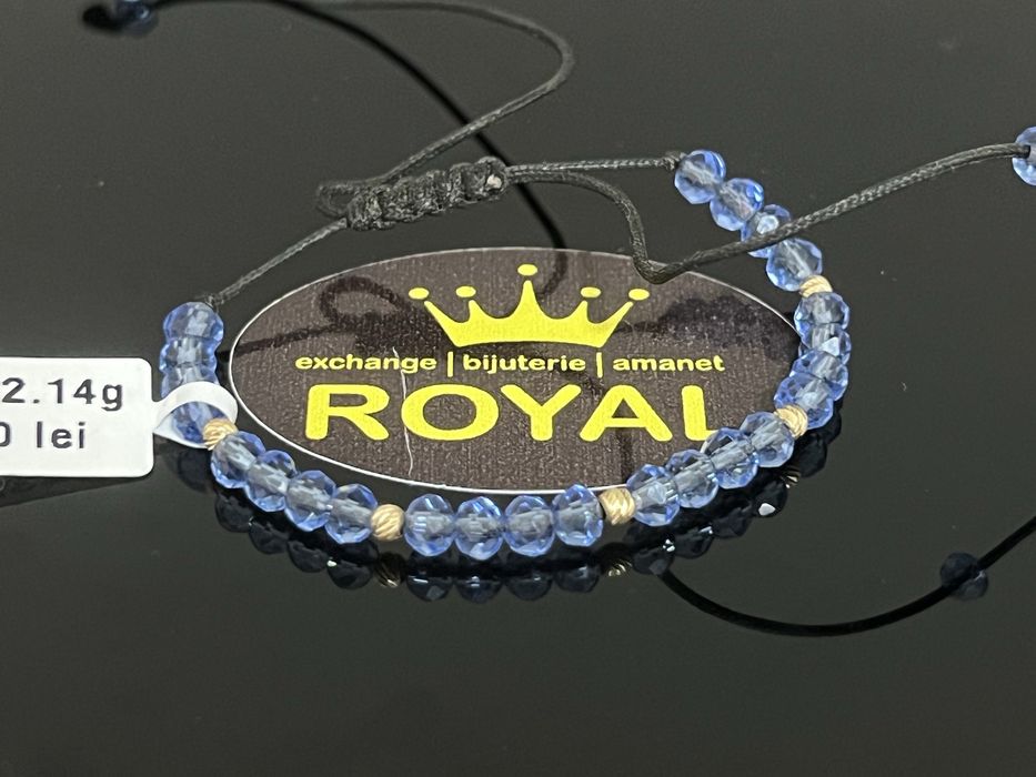 Bijuteria Royal CB : Bratara dama snur bile aur 14k 2,14 grame