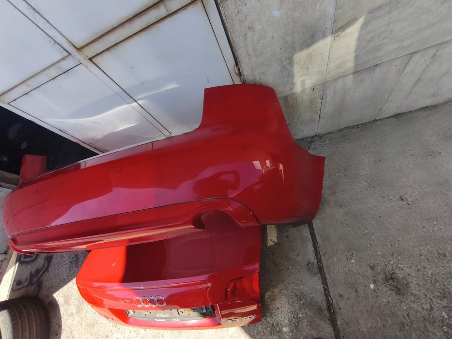 S-line задна броня и капак за Audi A4 B7