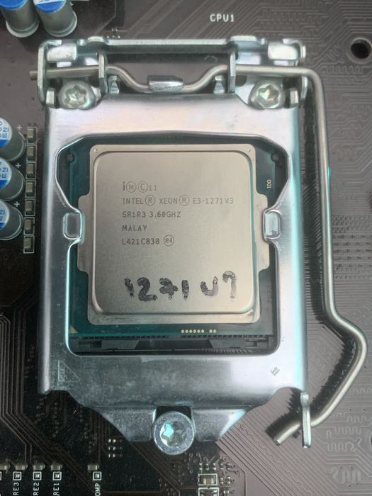 Xeon E3-1271 v3 + MSI Z97-G43 + 16GB DDR3 Kit