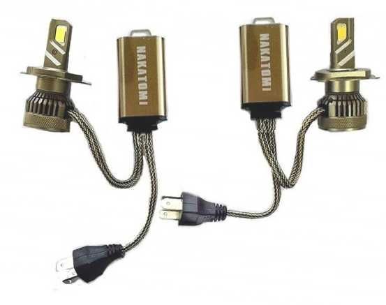 LED ЛЕД крушки X6 - NAKATOMI ( NAKAMOTO ) 60W H7,H1,H11,H4,HB3,HB4
