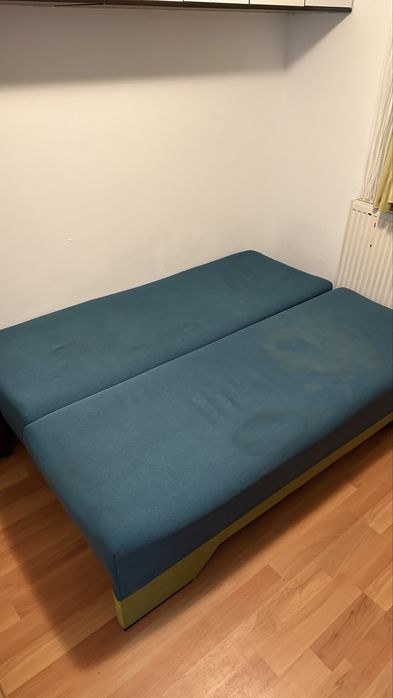 Canapea Extensibila Albastru-Verde