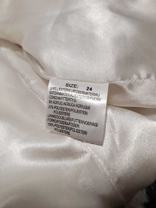 Haină scurtă eco Cream Luxe