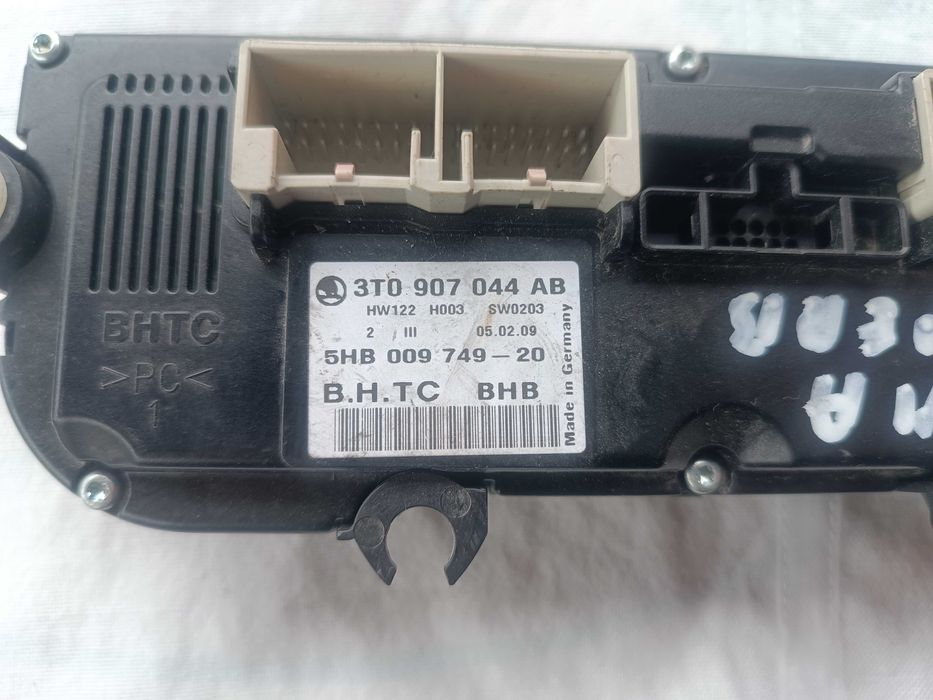 Модул панел климатроник Шкода Октавия Суперб / Skoda, 3Т0907044BD