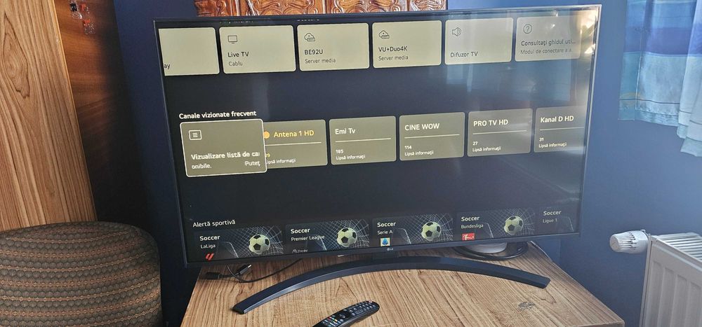 Televizor LG 43UP78003LB, 108 cm, Smart, 4K Ultra HD