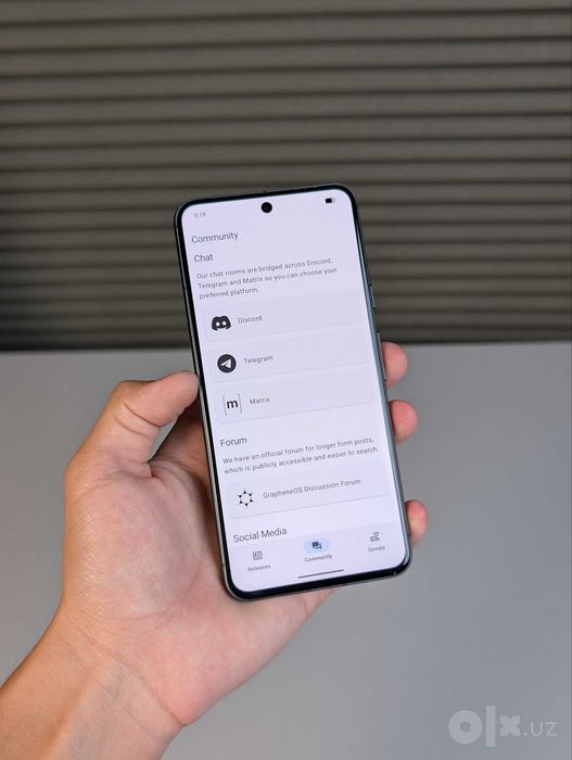 Google Pixel 8 (GrapheneOS) (128GB) Obsidian Black