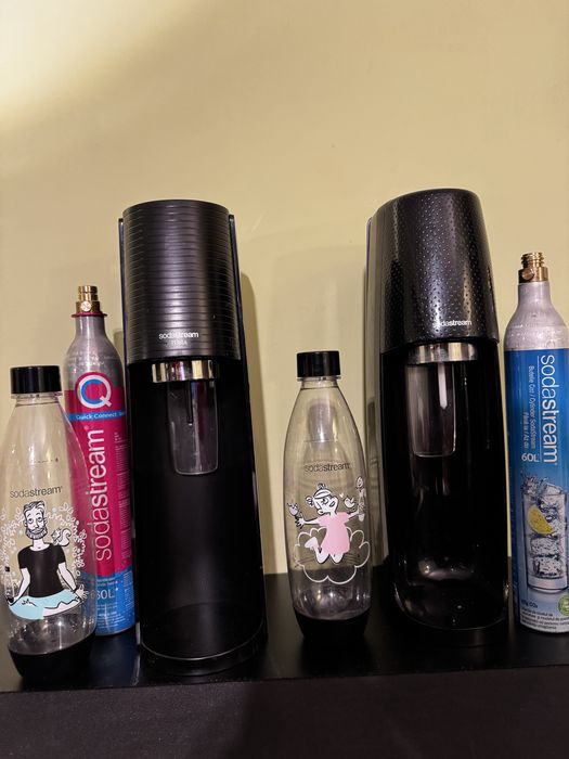 Sodastream cu sticla 1 buc si butelie plina. Transp gratis campanieolx