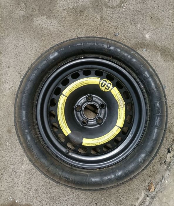 Rezervă slim 5x100 GONFLABILĂ:Audi VW Seat SKODA Lexus Subaru Toyota MG  Chrysler SAAB
