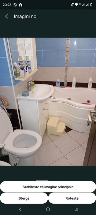 Apartament inchiriere 4 camere decomandate 2 bai et. 1
