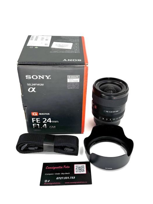 Sony FE 24mm F1.4 GM - Ca nou ! Garantie 3 luni !