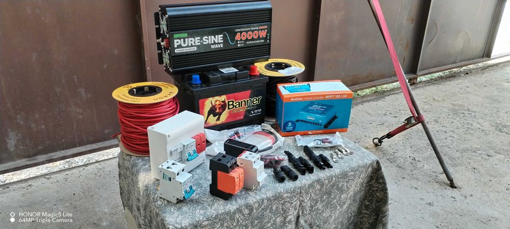 Инвертор 4000 W пълна синусоида+акумулатор и мн. други ТОП предложения