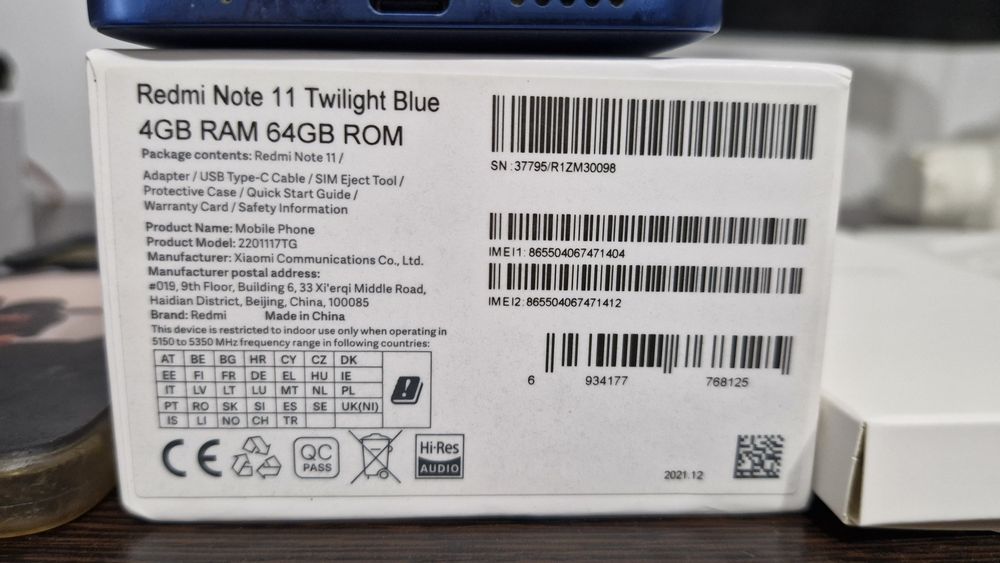 Redmi Note 11 (4/64)