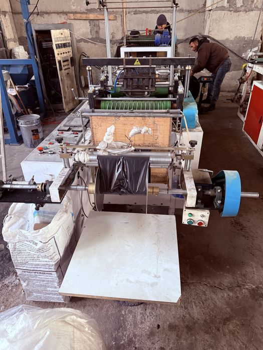 Станок по изготовлению пакетов (маечка)