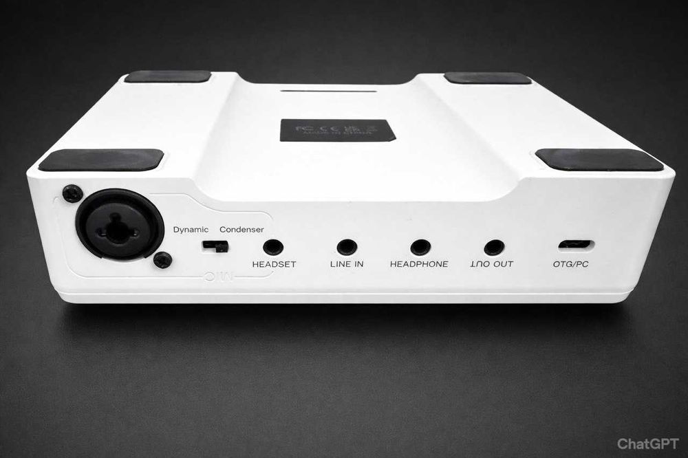 Mixer Audio Fifine SC3W RGB – Stare Excelentă + Cablu XLR Cadou