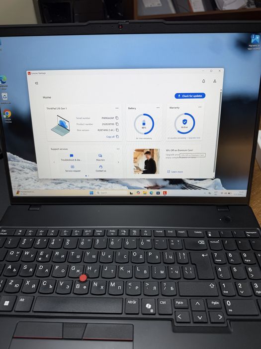Lenovo thinkpad L16 Нов ГАРАНЦИОНЕН