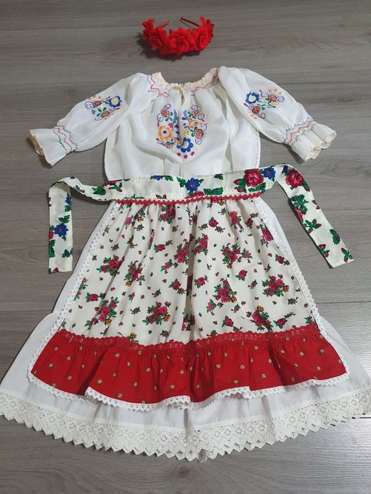 Costum popular - costum național-  copii 6- 9 ani