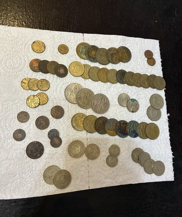 60 стари Български монети 1962-1997