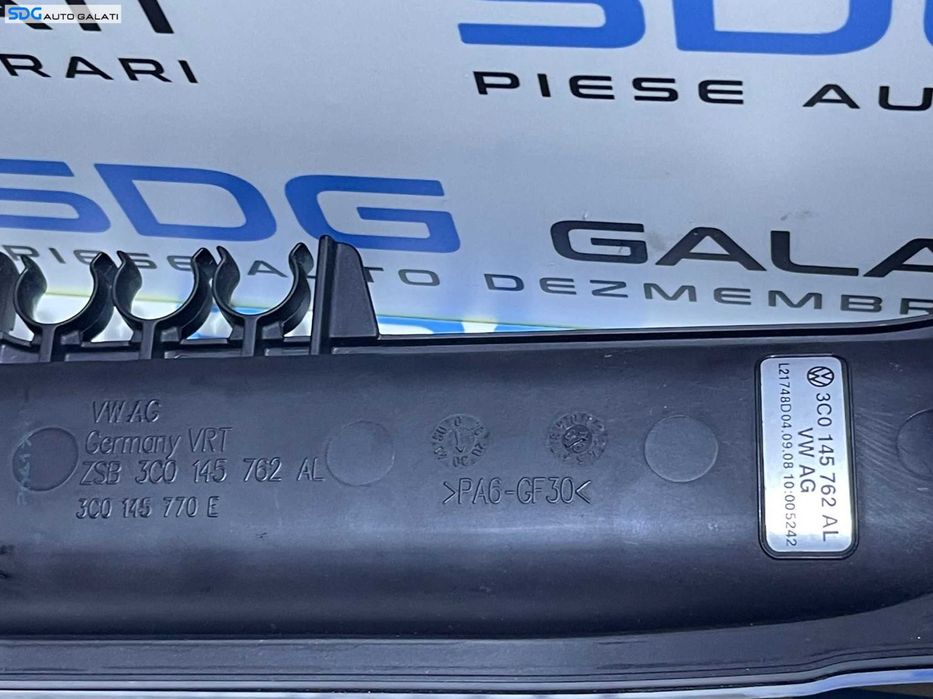 Tub Tubulatura Conducta Intercooler Volkswagen Golf 5 2.0 TDI BMM 2004 - 2008 Cod 3C0145762AL 3C0145770E [B3876]