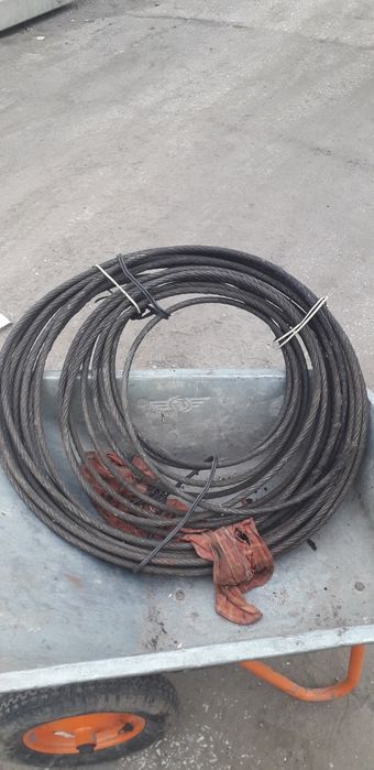 Продам стальной трос б/у.