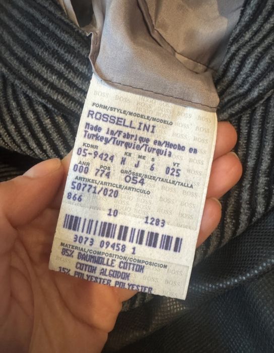 Sacou reiat gri Hugo Boss - mărime 54