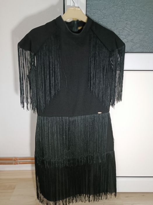 Rochie eleganta cu franjuri