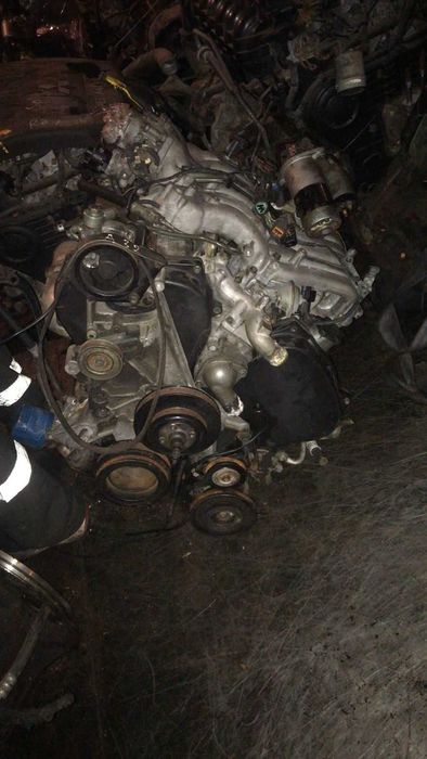 Двигатель 6G75 голый Mitsubishi Pajero 3 бек Мицубиси Паджеро 3