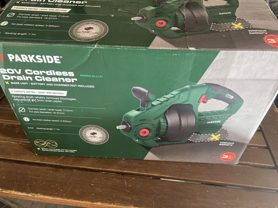 Акумулаторен уред за почистване на канали parkside