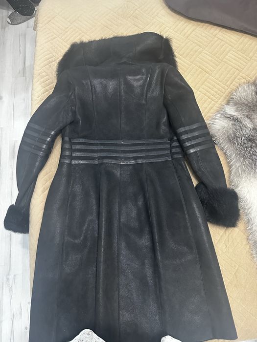 Продам кожаную дубленку