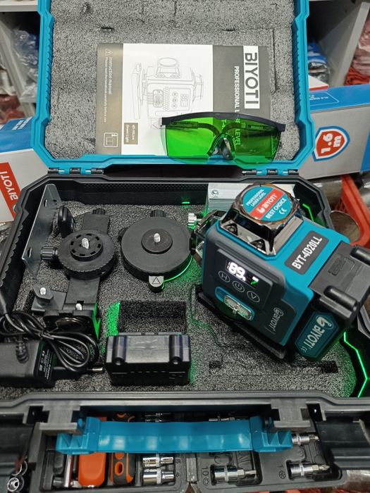 Лазерный уровень 4D 360° lazr urvin