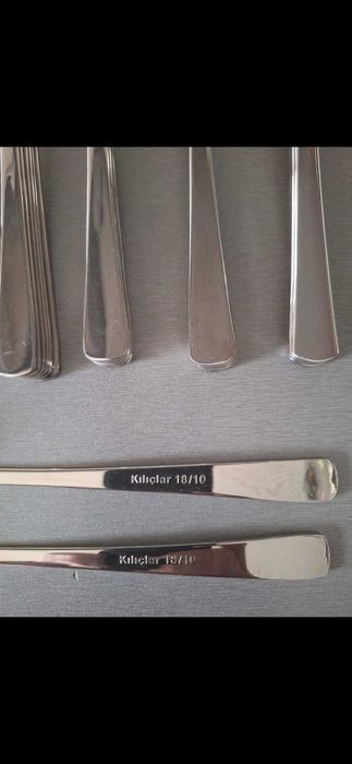 Lot lingurite inox noi noute.