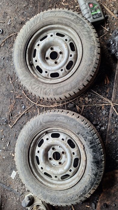 Диски с шинами разбалтовка 4.100