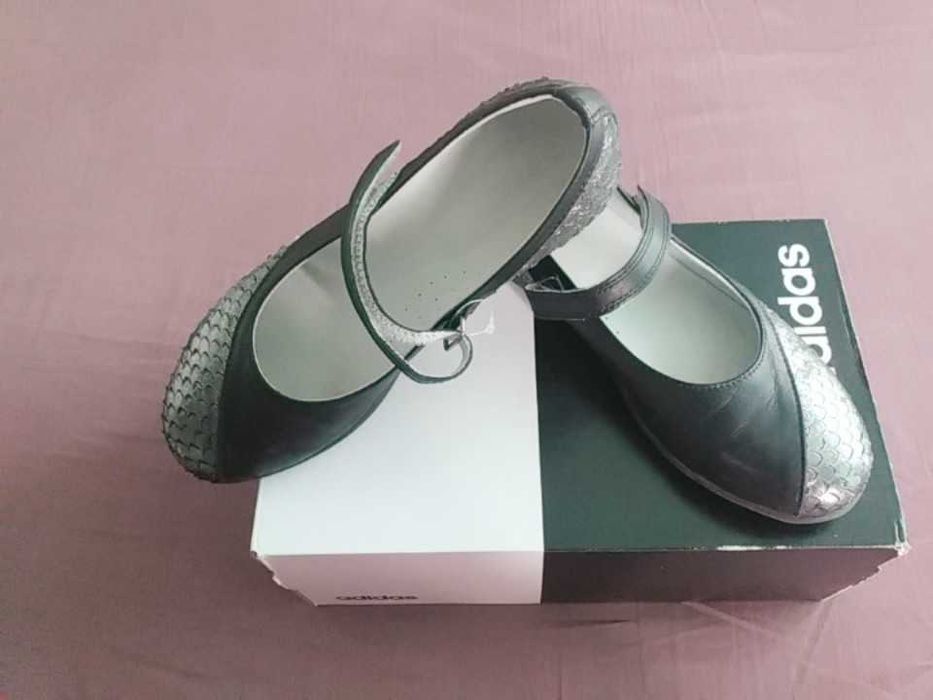 Детски черни обувки от кожа за момиче 35лв-размер 32