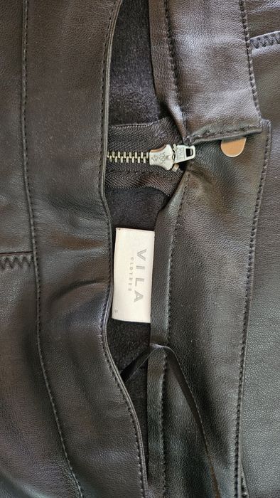 Fustă imitație piele Vila