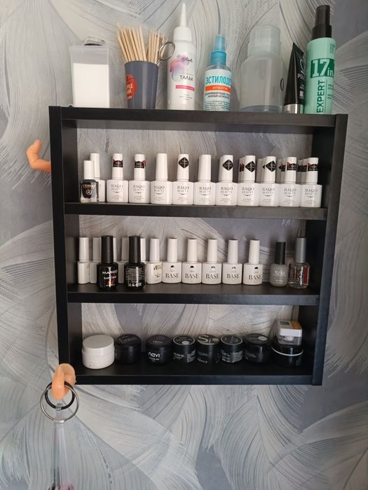 Продам полку для лаков и лаки