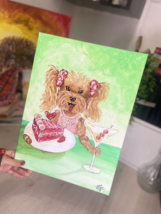 Картини на Той пудел