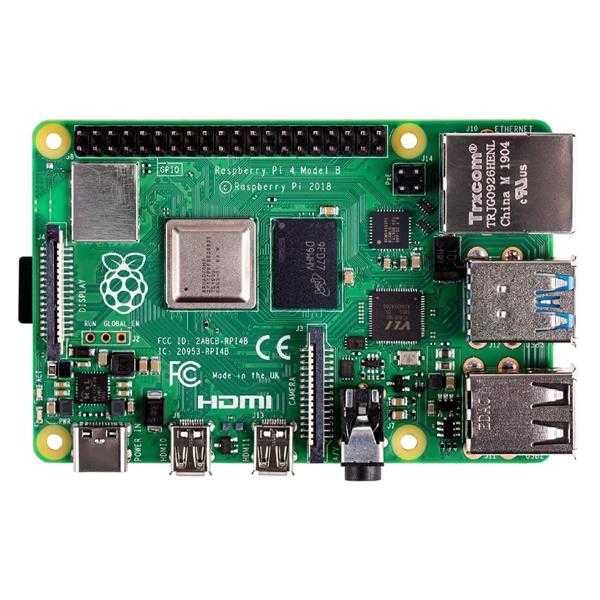 Raspberry Pi 4 Model B cu 4GB RAM, Ca Nou - Garantie