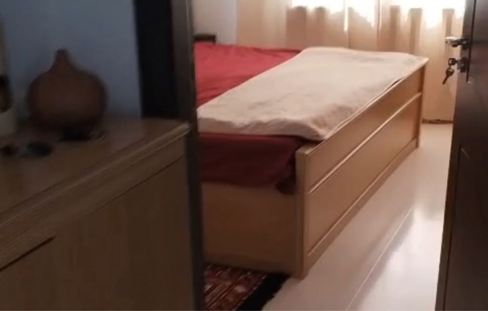 Pat si saltea stare foarte buna