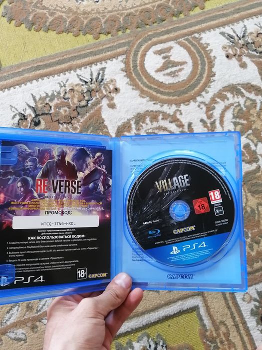Игры для ps4 Reident evil Willage