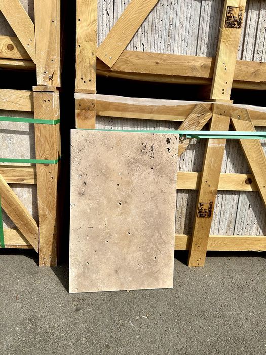 SUPER PROMOTIE! Travertin Light Antichizat 1.2 cm 40 x 60 premium