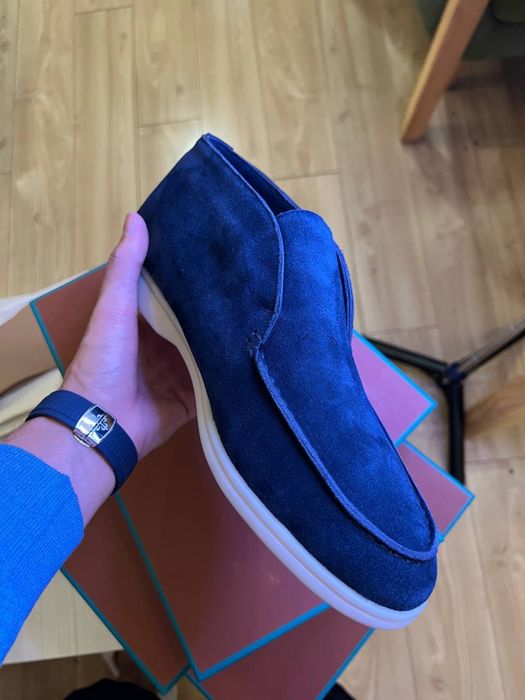 Лоферы с мехом.