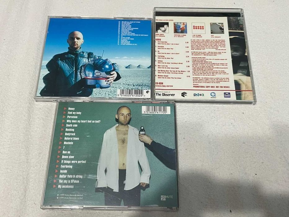 Colectie 3 cd-uri MOBY