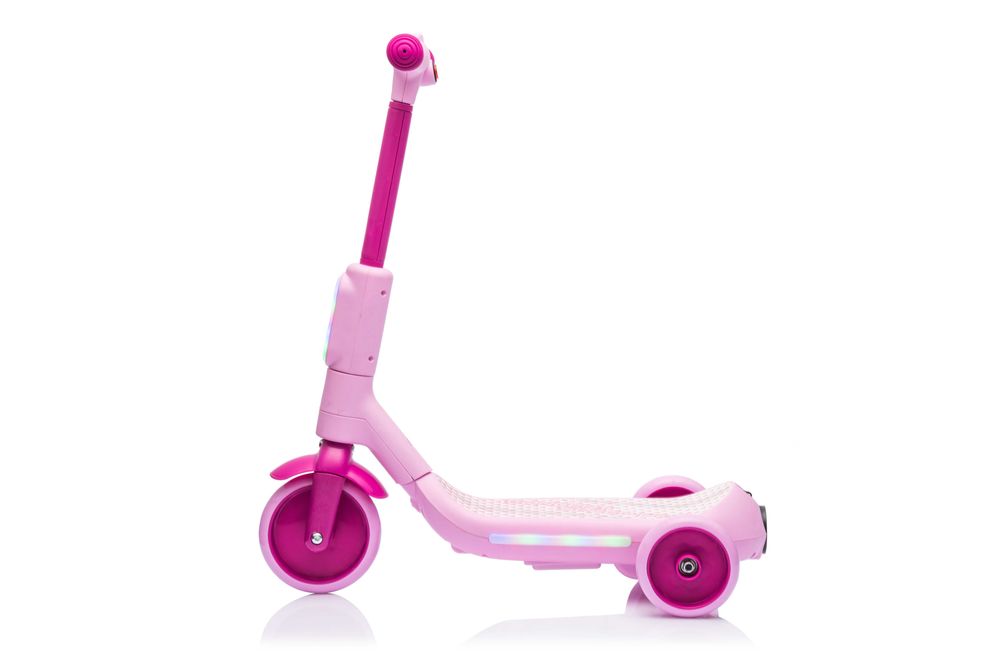 Trotineta electrica pt. copii, Kinderauto Aquamist, 30W, 6V 4.5Ah Pink