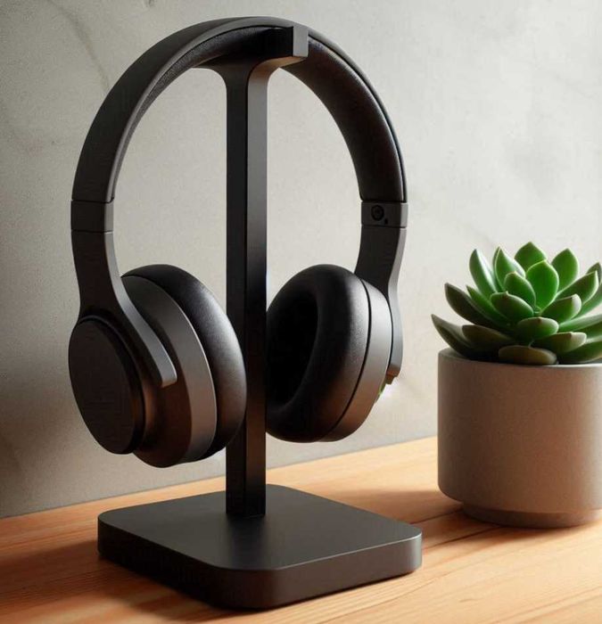 Suport de casti ergonomic pentru birou