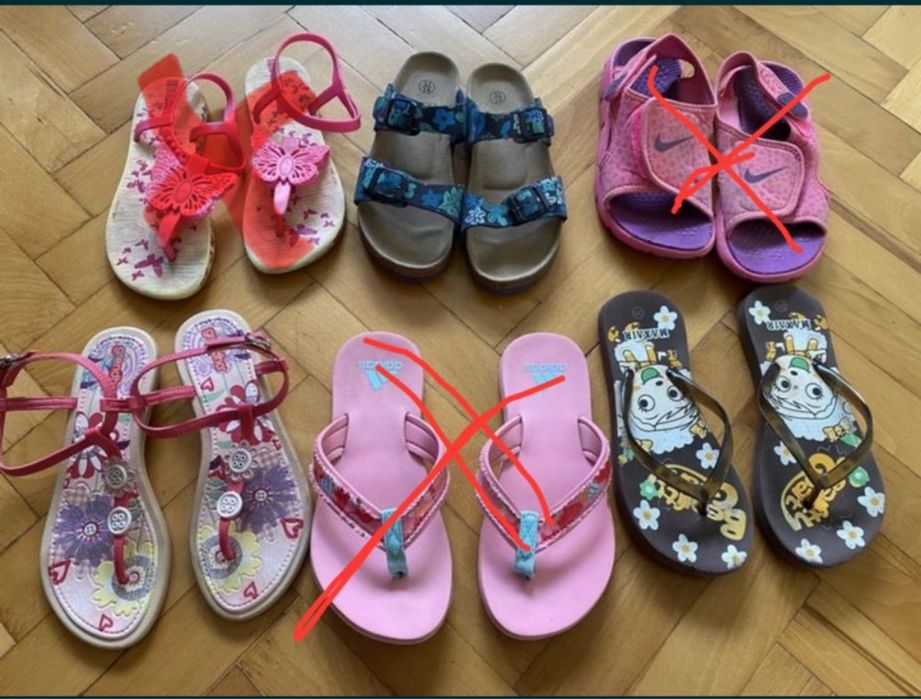 Сандали / джапанки Ipanema,Nike, Adidas и др. 32/31 номер