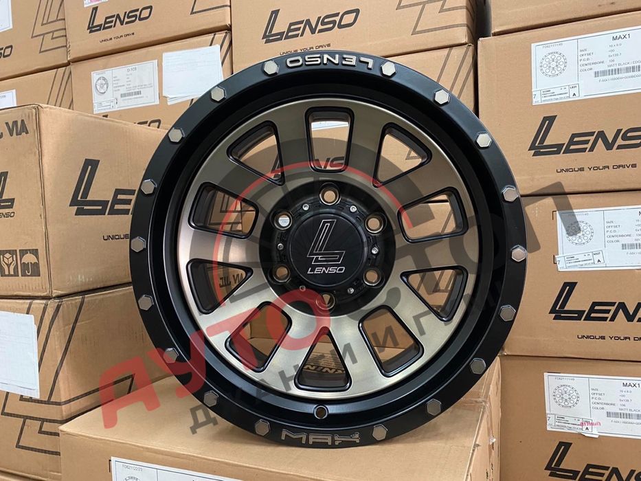17 Джанти 6x139.7 Lenso Max MAX - 7  4x4 Offroad djanti