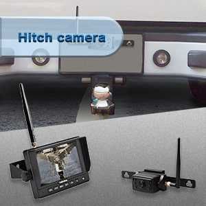 Чисто нова безжична система камера за задно виждане Haloview MC5111 5” 720P HD IP69K DVR за кемпер каравана камион