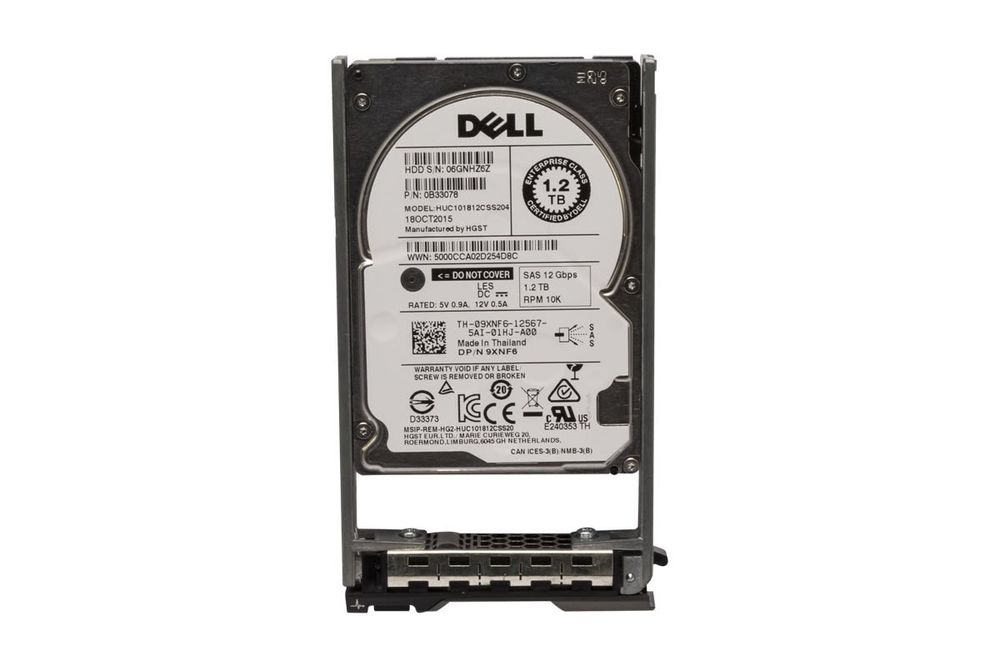 Hpe 1.2TB sas hdd 10k enterprise class