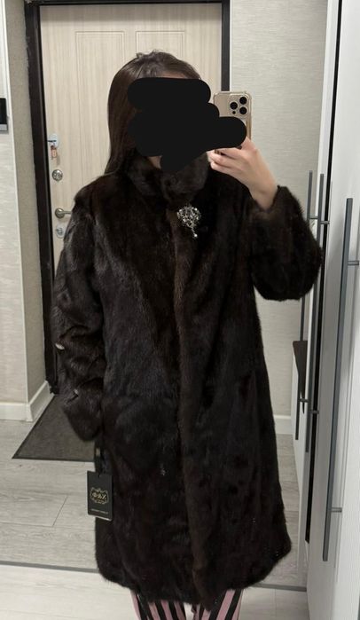 Норковая шуба новая